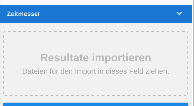 Resultate importieren